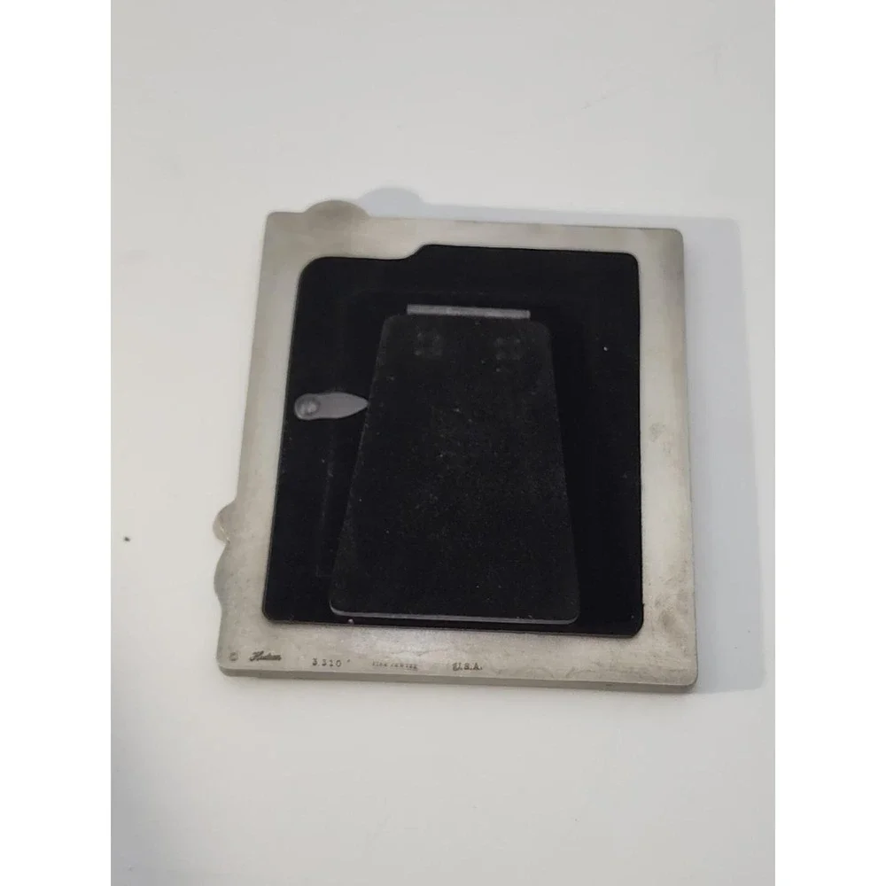 Hudson Creek fine pewter bear baby block balloons‎ frame for 2x2.5